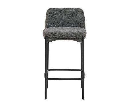 Chaise de bar cuisine gris - Rousseau Furniture - Souffle d'Intérieur