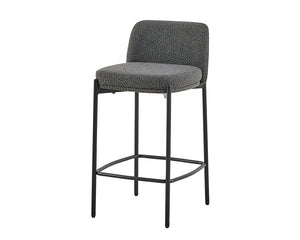 Chaise de bar cuisine gris - Rousseau Furniture - Souffle d'Intérieur