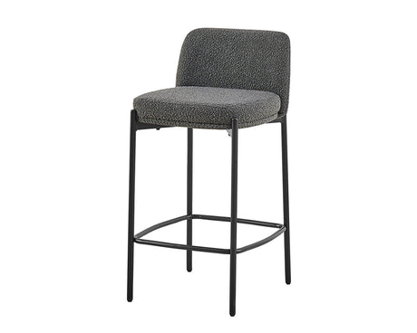 Chaise de bar cuisine gris - Rousseau Furniture - Souffle d'Intérieur