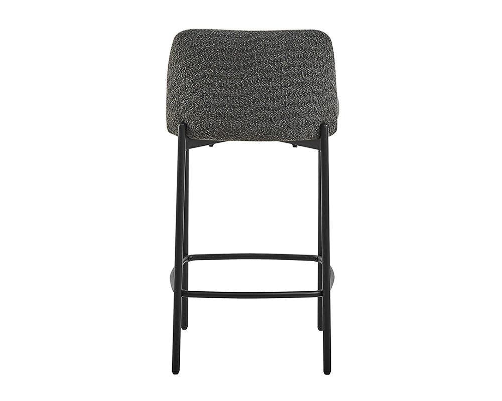 Chaise de bar cuisine gris - Rousseau Furniture - Souffle d'Intérieur