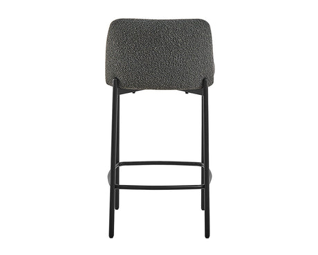 Chaise de bar cuisine gris - Rousseau Furniture - Souffle d'Intérieur