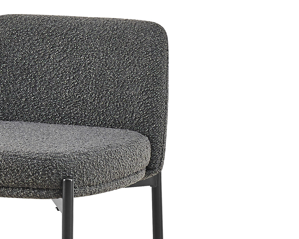Chaise de bar cuisine gris - Rousseau Furniture - Souffle d'Intérieur