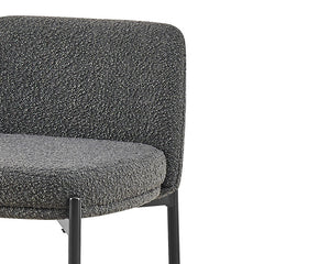 Chaise de bar cuisine gris - Rousseau Furniture - Souffle d'Intérieur