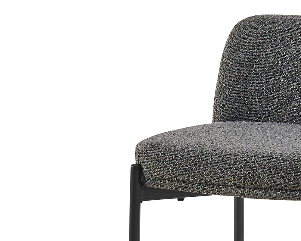 Chaise de bar cuisine gris - Rousseau Furniture - Souffle d'Intérieur