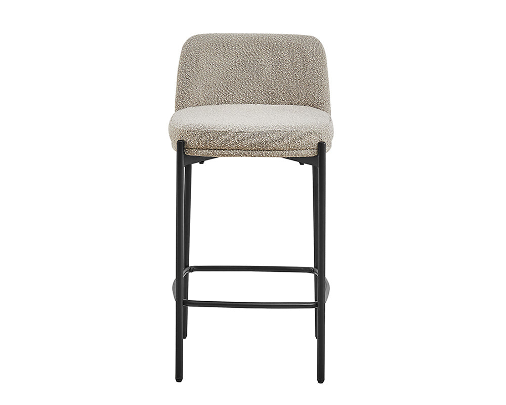Chaise de bar cuisine sable - Rousseau Furniture - Souffle d'Intérieur