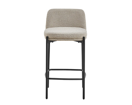 Chaise de bar cuisine sable - Rousseau Furniture - Souffle d'Intérieur