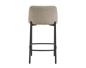 Chaise de bar cuisine sable - Rousseau Furniture - Souffle d'Intérieur