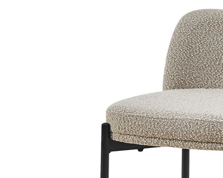 Chaise de bar cuisine sable - Rousseau Furniture - Souffle d'Intérieur
