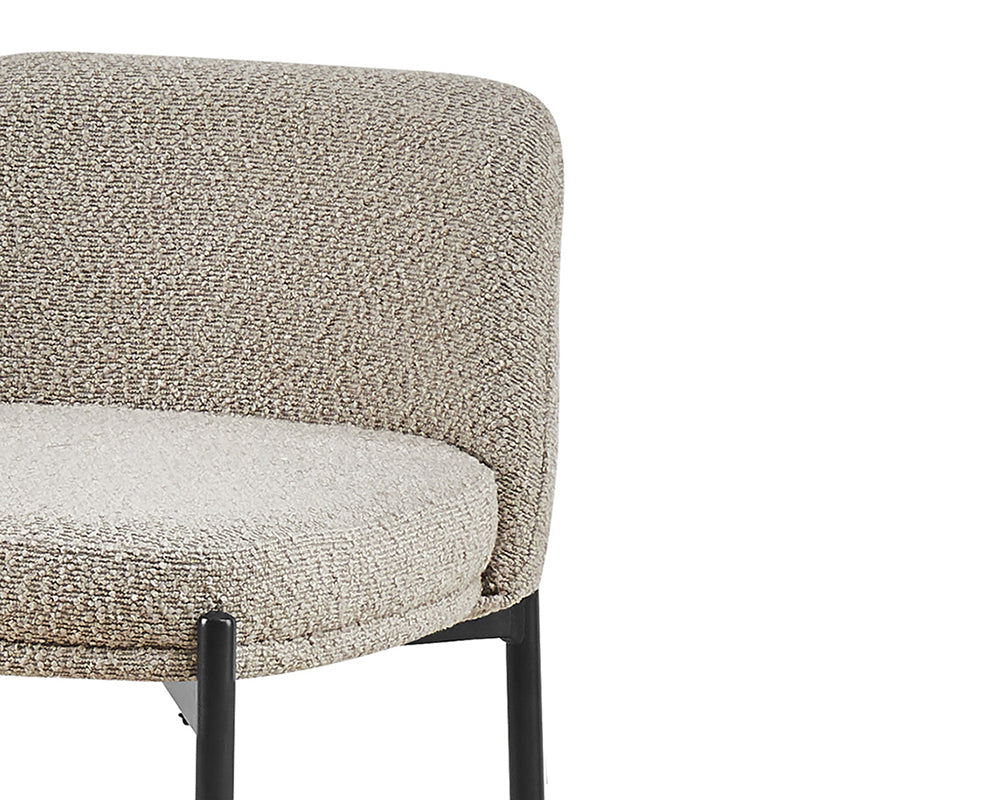 Chaise de bar cuisine sable - Rousseau Furniture - Souffle d'Intérieur