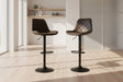 Chaise de bar design brun foncé - Rousseau Furniture - Souffle d'Intérieur