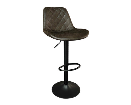 Chaise de bar design brun foncé - Rousseau Furniture - Souffle d'Intérieur