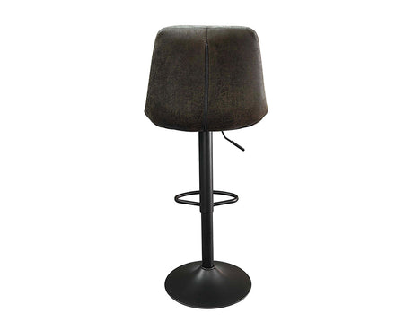 Chaise de bar design brun foncé - Rousseau Furniture - Souffle d'Intérieur