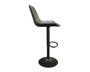 Chaise de bar design brun foncé - Rousseau Furniture - Souffle d'Intérieur