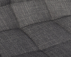 Chaise de bar en métal gris clair - Rousseau Furniture - Souffle d'Intérieur