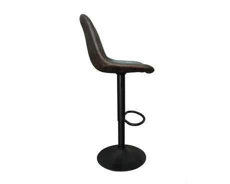 Chaise de bar tabouret brun foncé - Rousseau Furniture - Souffle d'Intérieur