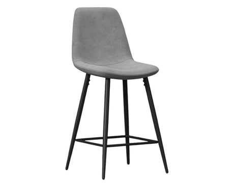 Chaise de comptoir de cuisine gris - Rousseau Furniture - Souffle d'Intérieur