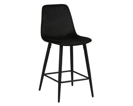 Chaise de comptoir de cuisine noir - Rousseau Furniture - Souffle d'Intérieur