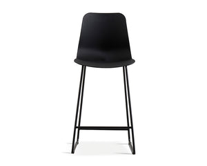 Chaise de comptoir lunch noir - Rousseau Furniture - Souffle d'Intérieur