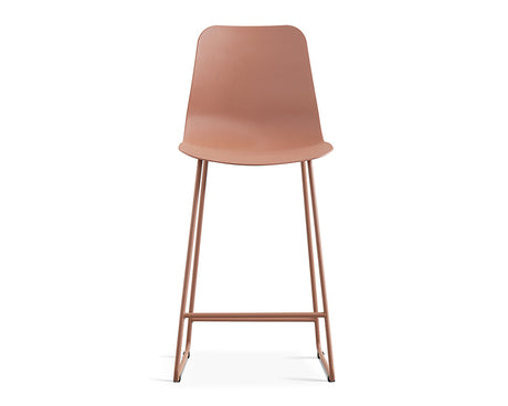 Chaise de comptoir lunch terracotta - Rousseau Furniture - Souffle d'Intérieur