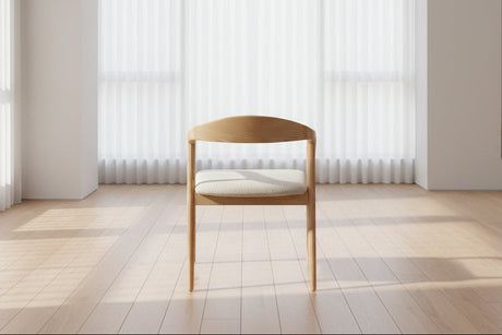 Vue de dos – Clany – bois de frêne naturel