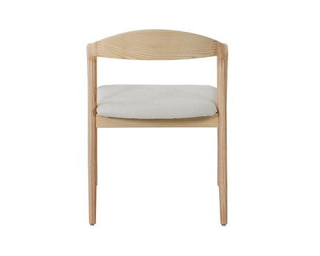 Vue de dos – Clany – bois de frêne naturel