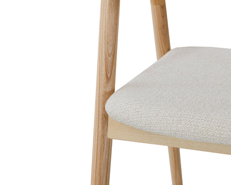 Zoom assise – Clany – bois de frêne naturel