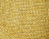 Chaise de repas pivotante en tissu jaune - viadurini - souffle d'intérieur