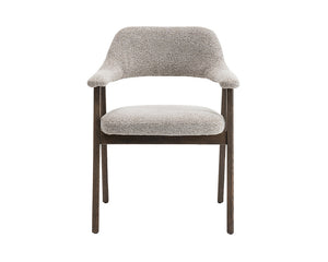 Vue de face – Corail – tissu sable