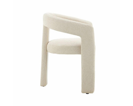 Chaise salle à manger en tissu design - Souffle d'intérieur