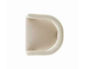 Chaise salle à manger en tissu design - Souffle d'intérieur