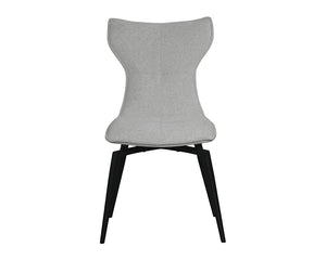 Chaise de repas pivotante en velours beige - pierimport - Souffle d'intérieur