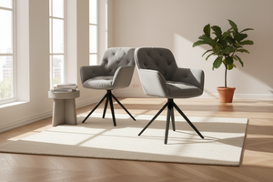 chaise fauteuil de table pivotante - Akante