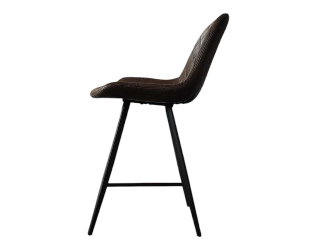 Chaises de comptoir cuisine brun foncé - Rousseau Furniture - Souffle d'Intérieur