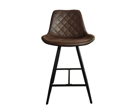 Chaises de comptoir cuisine brun foncé - Rousseau Furniture - Souffle d'Intérieur