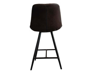 Chaises de comptoir cuisine brun foncé - Rousseau Furniture - Souffle d'Intérieur