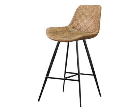 Chaises de comptoir cuisine cognac - Rousseau Furniture - Souffle d'Intérieur