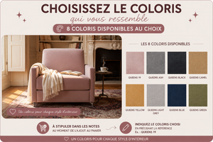 Fauteuil convertible rapido 1 place - Ambre