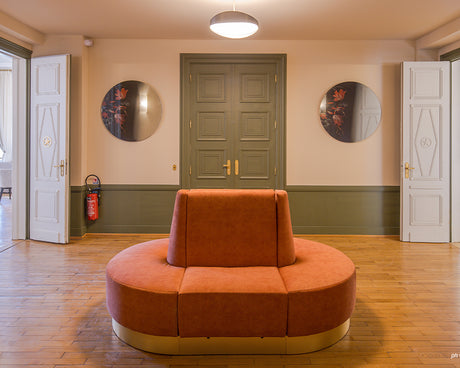 Déco miroir fleur de lys - Deknudt mirrors - Souffle d'Intérieur