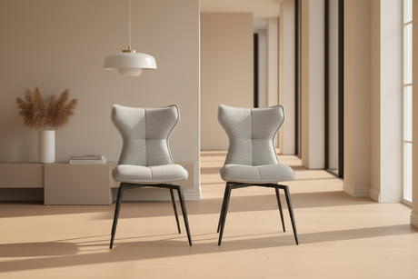 Deux chaises pivotabtes lievens 