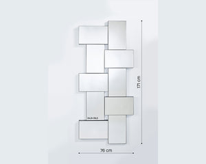 Miroir mural design moderne rectangulaire - Cris