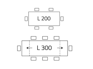 Table de salle à manger extensible - Tina