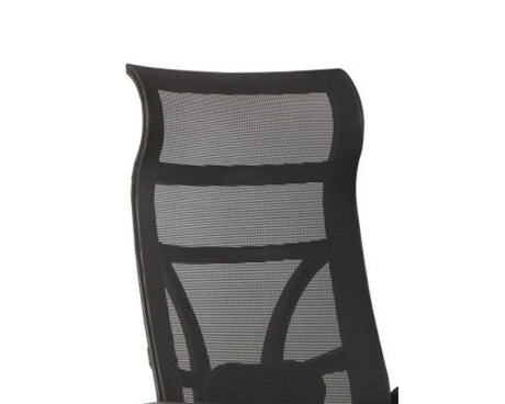 Fauteuil bureau design noir sur roulettes - Souffle d'intérieur