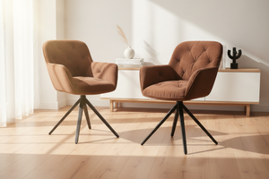 chaise fauteuil de table pivotante - Akante