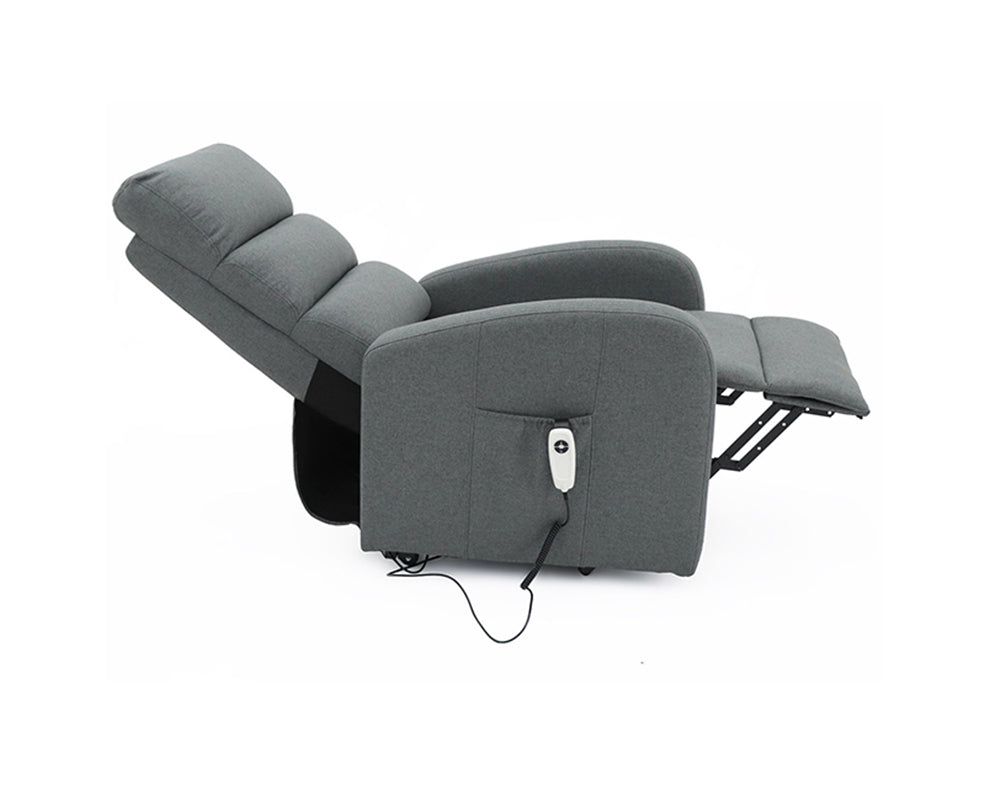 Fauteuil releveur electrique en tissu - Rousseau - Souffle d'intérieur