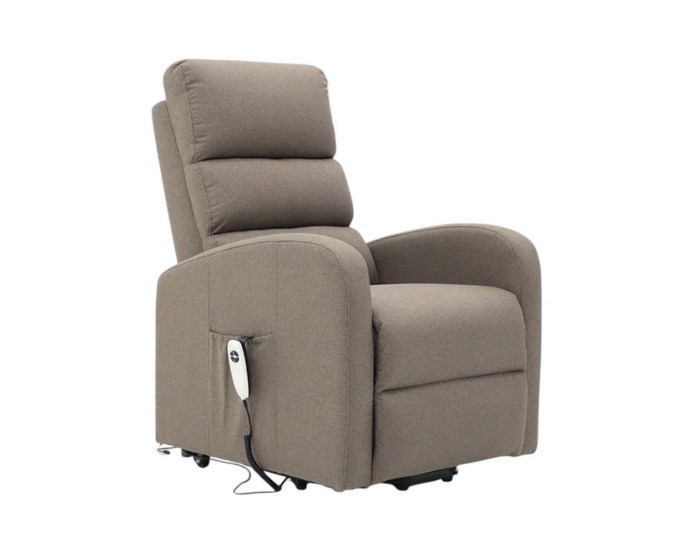 Fauteuil releveur electrique en tissu - Rousseau - Souffle d'intérieur