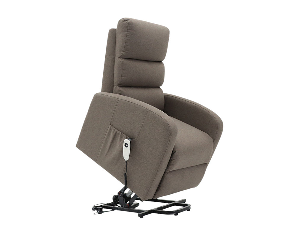 Fauteuil releveur electrique en tissu - Rousseau - Souffle d'intérieur