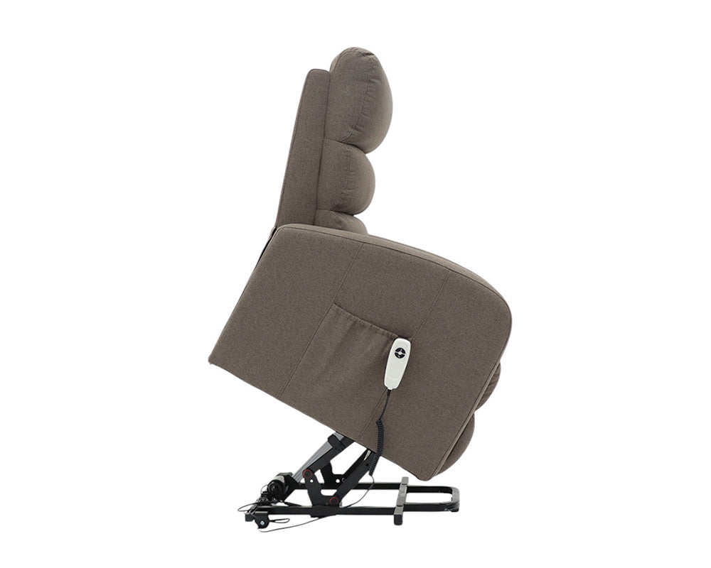 Fauteuil releveur electrique en tissu - Rousseau - Souffle d'intérieur