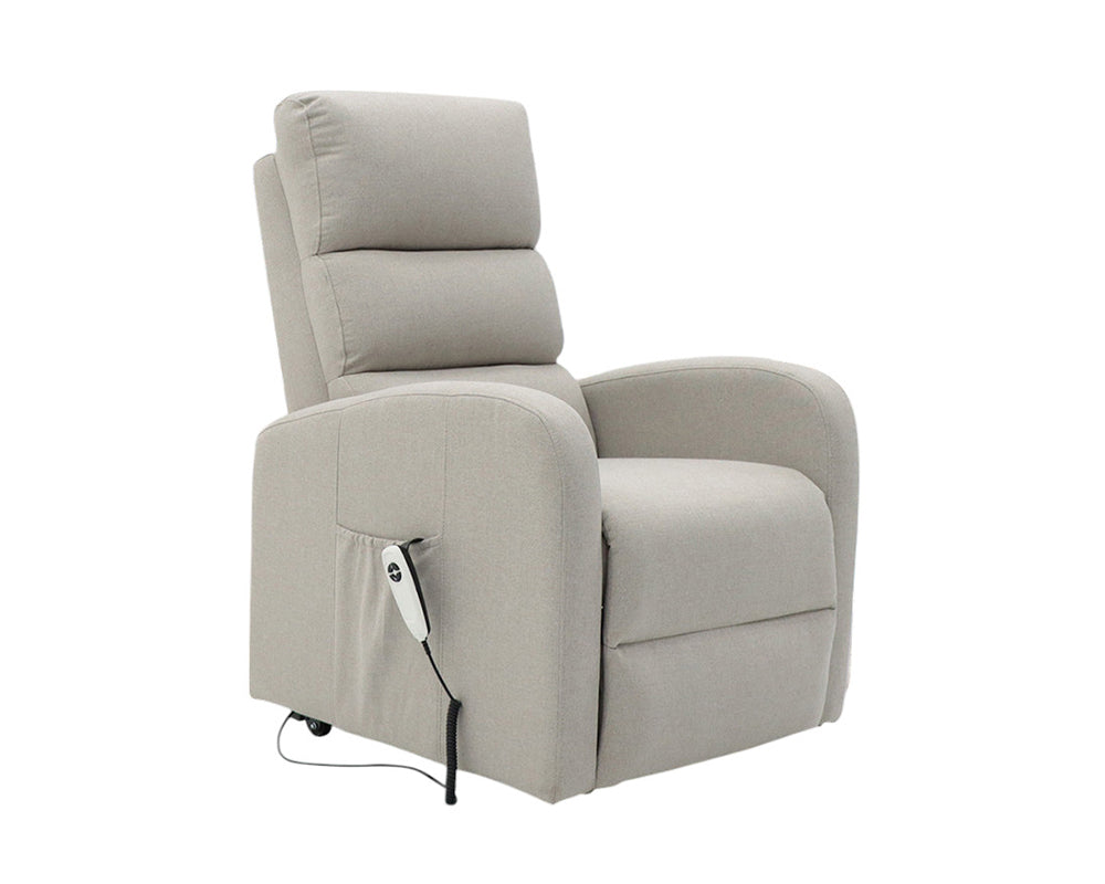 Fauteuil releveur electrique en tissu - Rousseau - Souffle d'intérieur