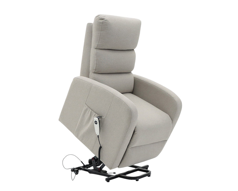Fauteuil releveur electrique en tissu - Rousseau - Souffle d'intérieur