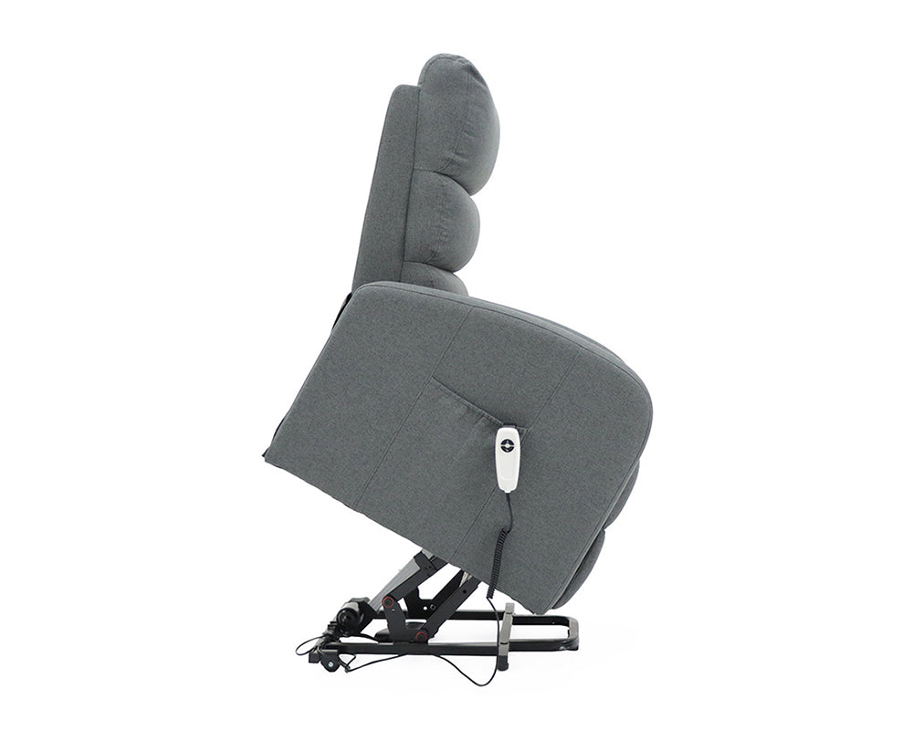Fauteuil releveur electrique en tissu - Rousseau - Souffle d'intérieur